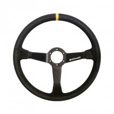 Руль Motamec глубина 60мм, 3 черные спицы, замша, 380мм - LadaSportLine - Все для автоспорта и тюнинга